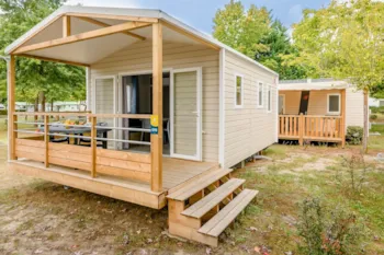 Mietunterkunft - Mobilheim 1 Schlafzimmer - 20M² - Camping L'Arbre d'Or