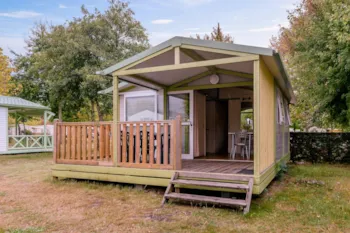 Mietunterkunft - Hütte 2 Schlafzimmer - 27M² - Camping L'Arbre d'Or