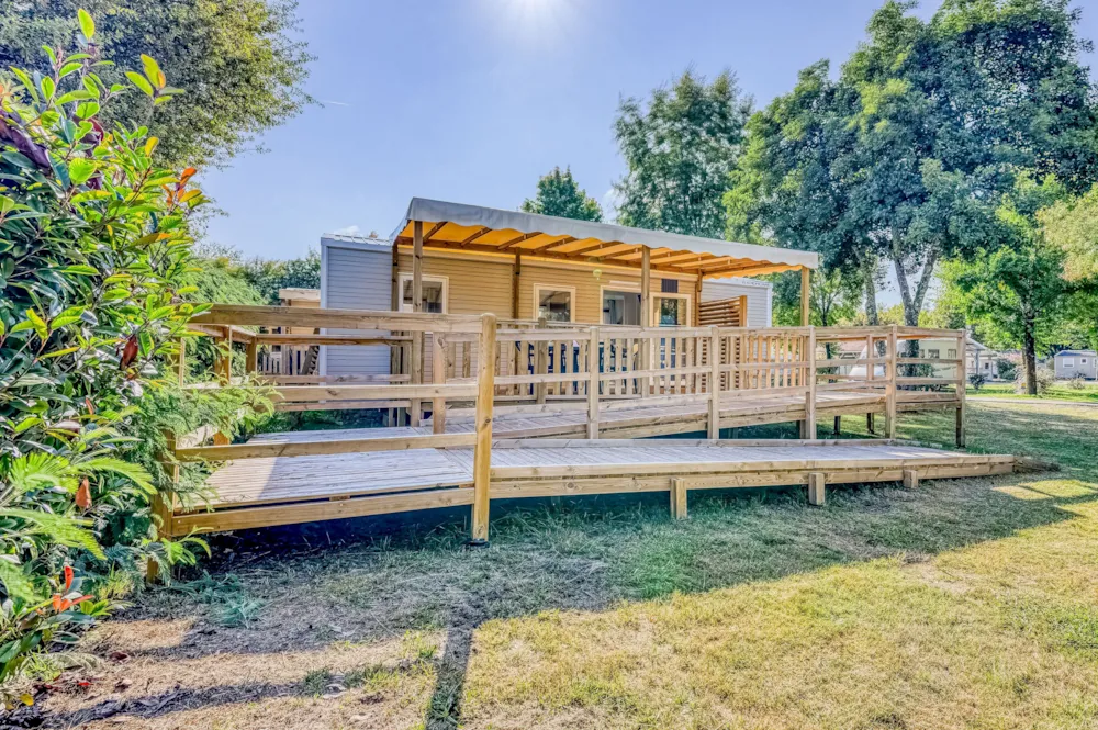 Location - Mobil Home 2 Chambres Confort Pmr - 34M² - Camping L'Arbre d'Or