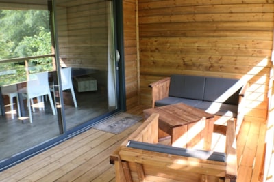 Wooden chalet - 2 bedrooms + TV