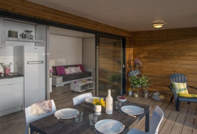 Wooden chalet - 2 bedrooms + TV