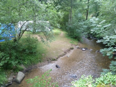 Riverside pitch (electricity included)