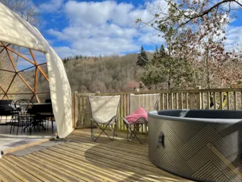 Accommodation - Dôme Lodge Spa - Camping Moulin de Chaules