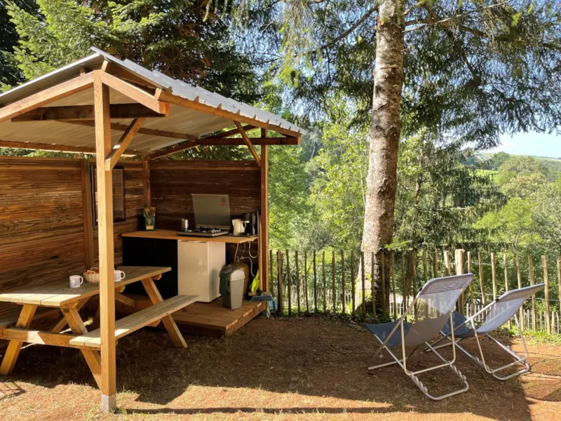 Tente Glamping Sans Sdb