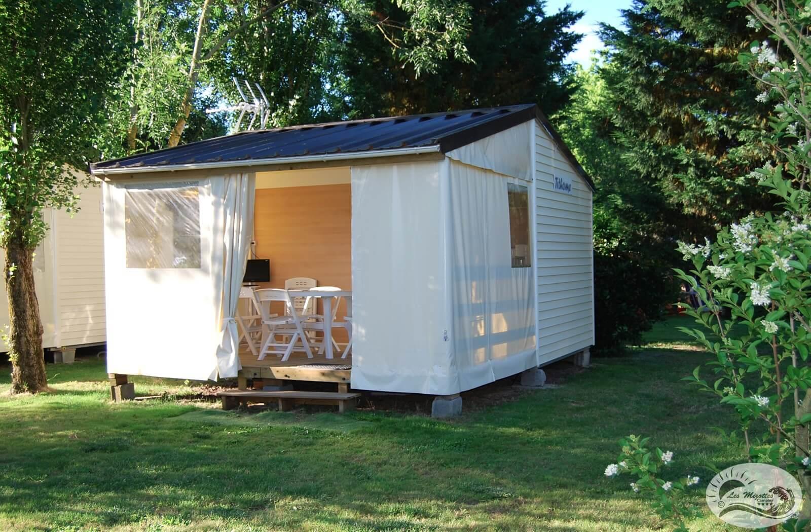 Location - Tit'home 2 Chambres 20,8 M² - Camping Les Mizottes