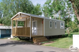 Location - Mobil-Home Premium 2 Chambres 25 À 28 M² - Camping Les Mizottes