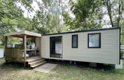 Location - Mobil-Home Premium 3 Chambres 30 À 31 M² - Camping Les Mizottes