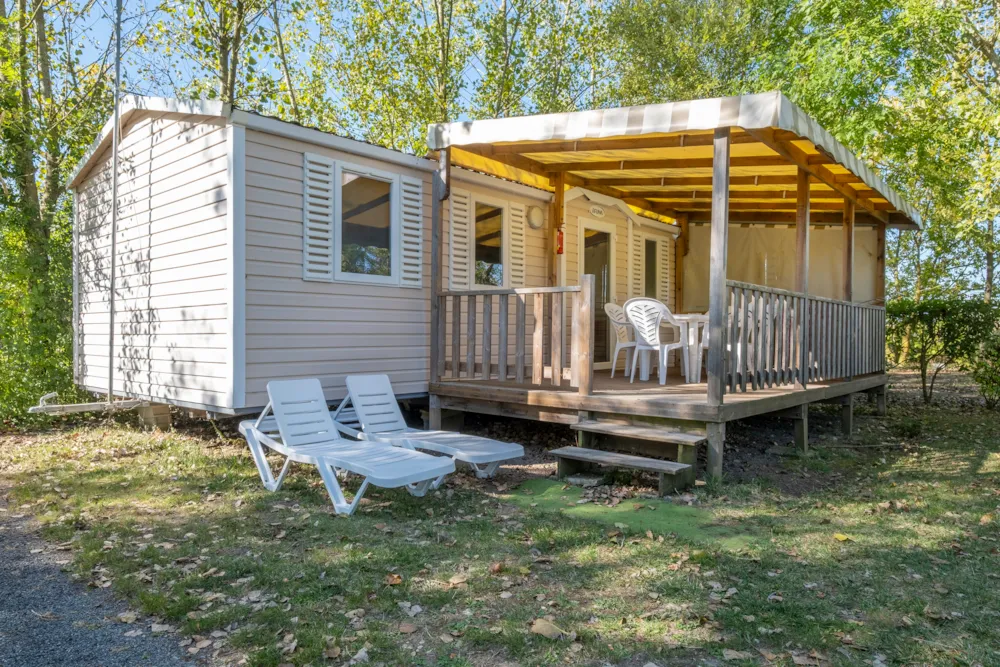 Location - Mobil-Home Confort 3 Chambres 30 À 31 M² - Camping Les Mizottes