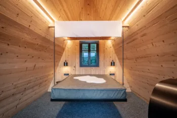 Mietunterkunft - Forest Tent (16M² - Französiches Bett 160X200cm Ohne Bettwäsche) - Camping Seiser Alm