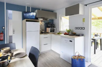 Mietunterkunft - Mobilheim 2 Zimmer Premium Suite Duo - 32M² - 2 Badezimmer - Capfun - Camping La Bretèche****