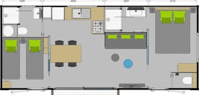 Premium Mobile Home 2 bedrooms — 6