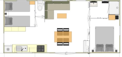 Confort Mobile Home 2 bedrooms — 9