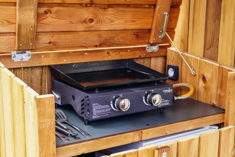 Emplacement Privilège Avec Sanitaires Privés + Plancha