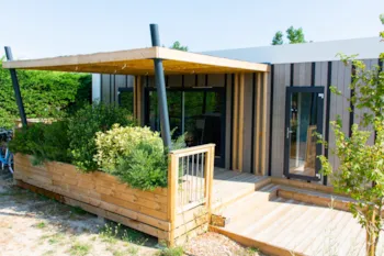 Mietunterkunft - Mobilheim Premium 2 Schlafzimmer - Camping Eden Villages Le Caravan'Ile