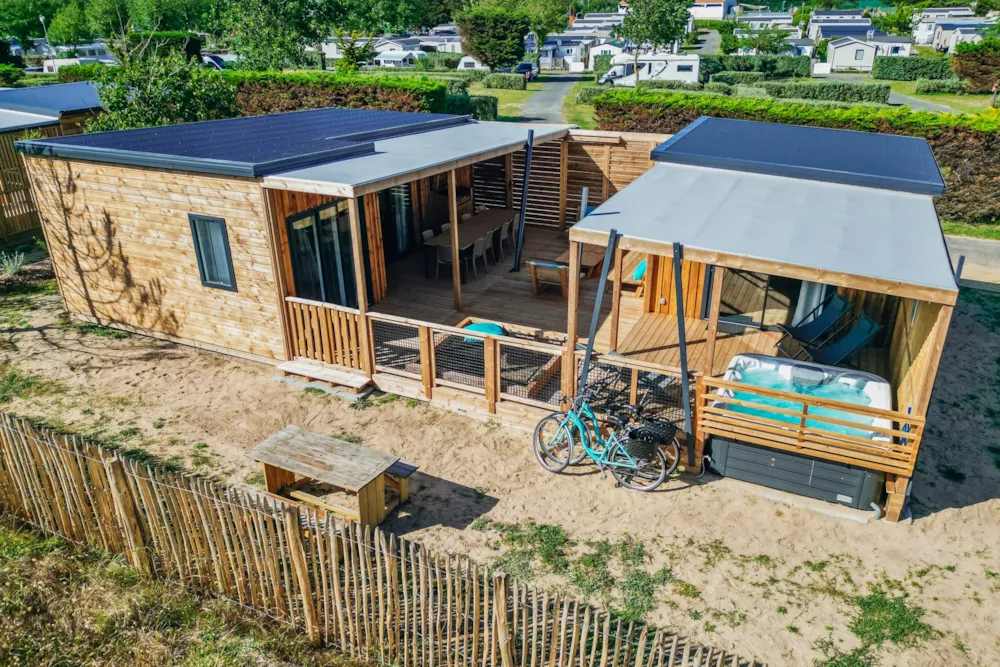 Location - Mobil-Home Tribu Premium - Camping Eden Villages Le Caravan'Ile