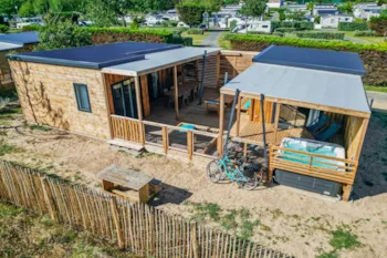 Mietunterkunft - Mobilheim Tribu Premium - Camping Eden Villages Le Caravan'Ile