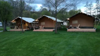 Huuraccommodatie(s) - Safaritent (Zonder Privé Sanitair) - Camping Val d'Or