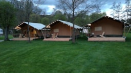 Mietunterkunft - Safari Zelt (Ohne Sanitäranlagen) - Camping Val d'Or
