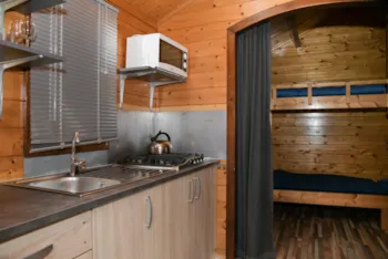 Huuraccommodatie(s) - Trekkershut Plus (Zonder Privé Sanitair) - Camping Val d'Or