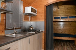 Mietunterkunft - Hütte Plus (Ohne Sanitäranlagen) - Camping Val d'Or