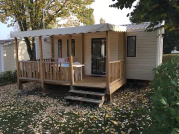 Mietunterkunft - Mobilheim Rideau Ibiza Duo - Camping Montmorency