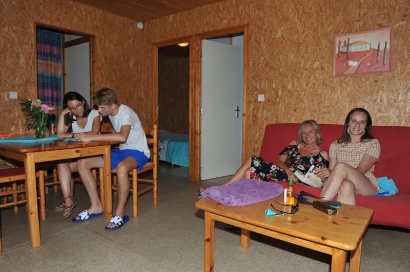 Chalet Standard 39M² - 2 Chambres  / Terrasse Couverte