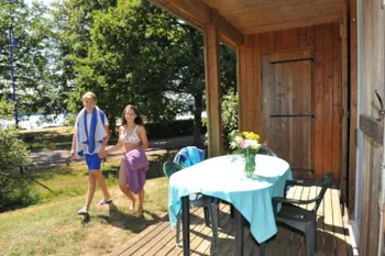 Mietunterkunft - Standard Chalet 39M² - 2 Zimmer / Überdachte Terrasse - Les Chalets de la Vingeanne