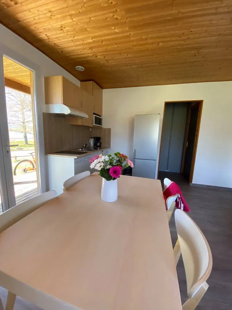Chalet Pmr  (Personne A Mobilite Reduite) Supérieur 39M²-2 Chambres/Terrasse Couverte 6 Pers