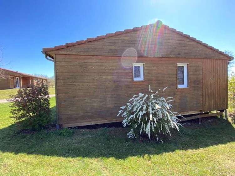 Chalet Pmr  (Personne A Mobilite Reduite) Supérieur 39M²-2 Chambres/Terrasse Couverte 6 Pers