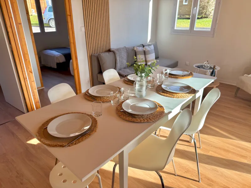 Chalet Premium - 39M² -  2 Chambres / Terrasse Couverte