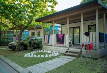 Location - Mobile Home 'Lilla' - 30M² - 2 Chambres - Camping Village Tahiti