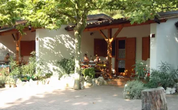 Location - Bungalow 'Mimosa' - 32M² - 2 Chambres - Camping Village Tahiti