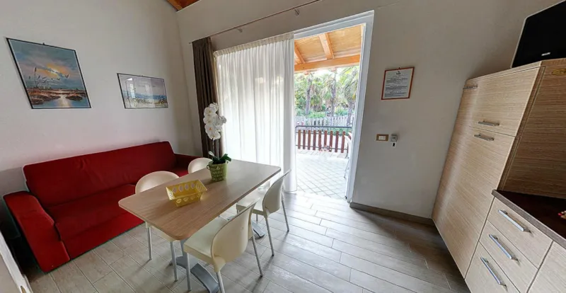 Eco Trekkershut 'Orchidea' - 42M² - 2 Chambres À Coucher