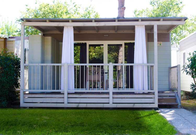 Location - Mobile Home 'Tulipano' - 22M² - 1 Chambre - Tahiti Camping & Thermae Bungalow Park