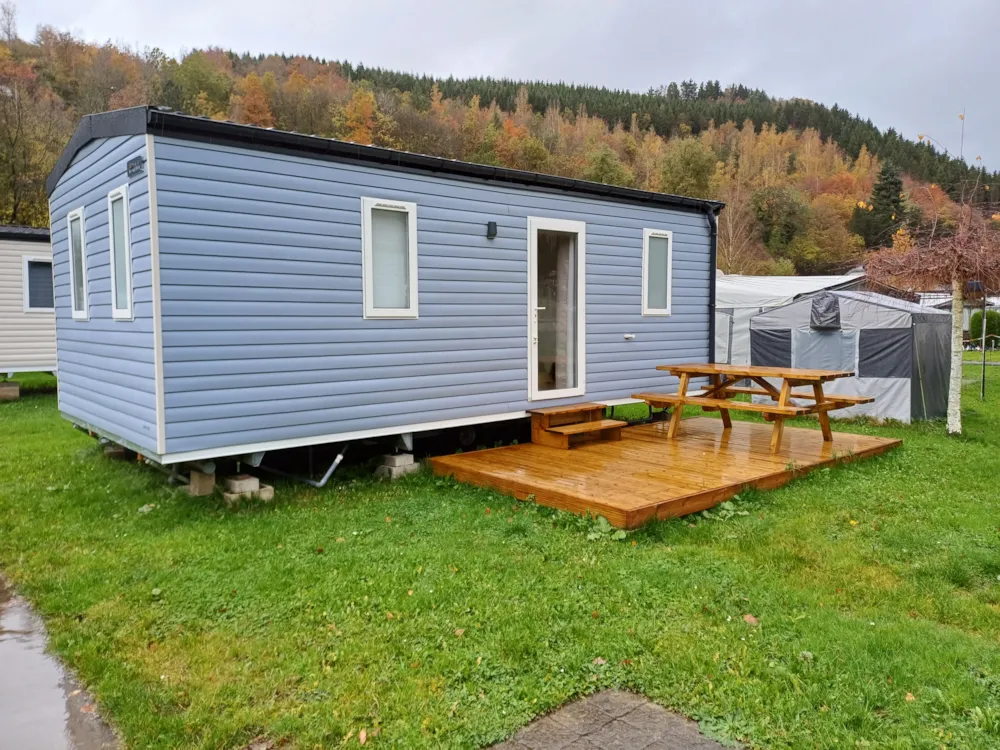 Mobil-home IRM 32m² / 2 chambres - terrasse (chien non admis) 1/4 pers