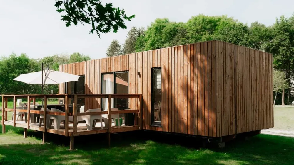 Mobiwood Eco Lodge 36M² + Terrace "Uncovered" Flo1
