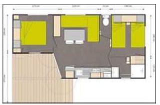 Mobilhome 2 Camere 25M² (N° 11505) Mobilhome 2 Camere 25M² (N° 11505)