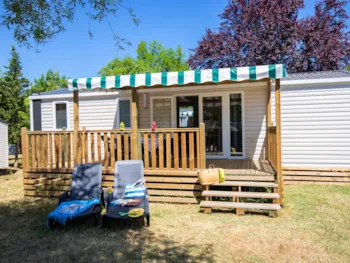 Mietunterkunft - Mobilheim Comfort Xl 40M²|4 Schlafzimmer |Tv|Terrasse Balkon - Camping Marvilla Parks - Château de Fonrives