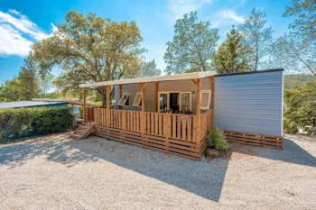 Mietunterkunft - Mobilheim Comfort Xl 43M²|4 Schlafzimmer |Klimaanlage|Tv|Terrasse Balkon - Camping Marvilla Parks - Château de Fonrives