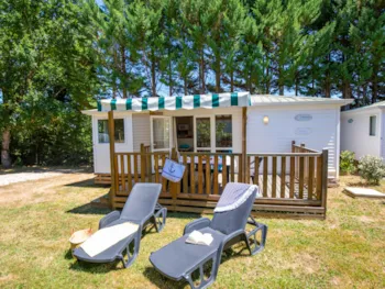 Mietunterkunft - Mobilheim Classic Xl 30M²|2 Schlafzimmer |Terrasse Balkon - Camping Marvilla Parks - Château de Fonrives