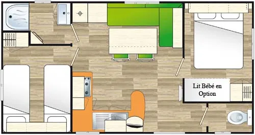 Mobil-Home Imr Super Mercure - 30 M²