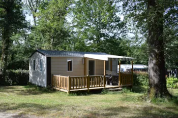 Location - Mobilhome Super Mercure 30M² / 2 Chambres - Terrasse Semi-Couverte 15M² - Domaine naturiste de Chaudeau