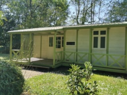 Location - Chalet - 35M² - 3 Chambres - Camping Le Moulin de Mellet