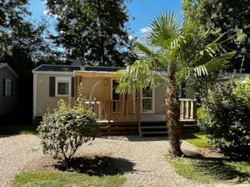 Mietunterkunft - Mobilhome - 35M² - 3 Schlafzimmer - Camping Le Moulin de Mellet