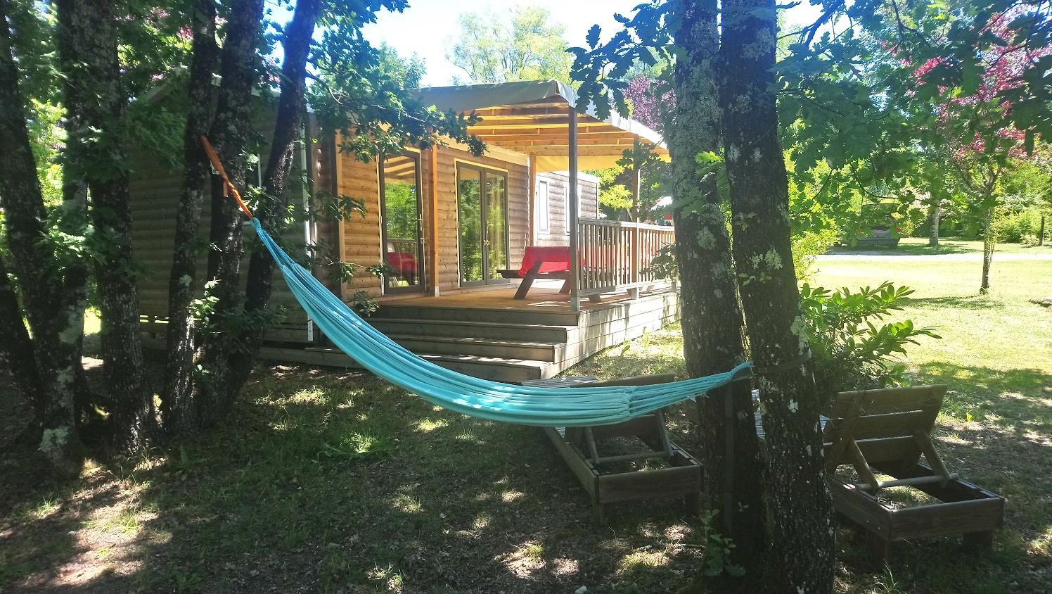 Location - Bungalow Luxe - Camping Fontaine du Roc