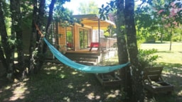 Mietunterkunft - Bungalow Luxe - Camping FONTAINE DU ROC