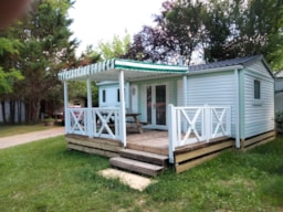 Location - Mobil Home Spacieux - Camping FONTAINE DU ROC