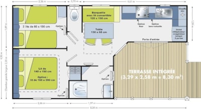 Cottage Zen Soleo - 2 Bedrooms — 7