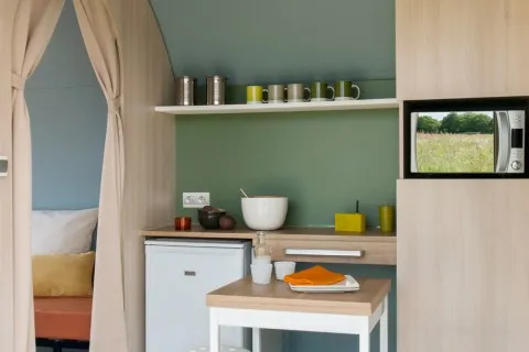 Coco Sweet/2 Chambres Et Coin Cuisine Sans Eau/Sanitaires Du Camping