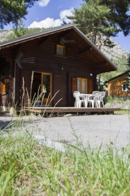 Huuraccommodatie(s) - Chalet Confort+ 35M² (2 Kamers) Zaterdag - Camping Le Fontarache